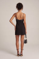 Floral Sequin Mini Dress