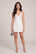 Floral Sequin Mini Dress