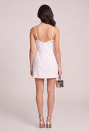 Floral Sequin Mini Dress