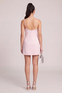 Floral Sequin Mini Dress