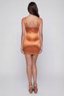 Mercy Satin Sweetheart Bustier Mini Dress
