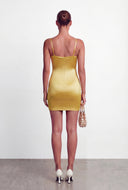 Mercy Satin Sweetheart Bustier Mini Dress