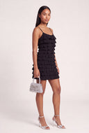 Tiered Ruffle Mini Dress