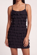 Tiered Ruffle Mini Dress