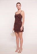 Tiered Ruffle Mini Dress