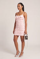 Tiered Ruffle Mini Dress