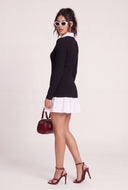 Naya Layered Look Sweater Dress