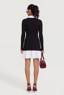 Naya Layered Look Sweater Dress