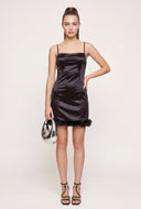 Satin Mini Dress
