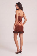 Satin Mini Dress