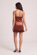 Satin Mini Dress