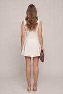 Button Front Denim Dress