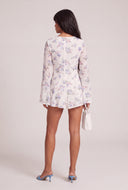 Floral Long Sleeve Romper