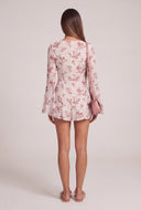Floral Long Sleeve Romper