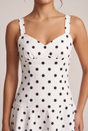 Polka Dot Skater Dress