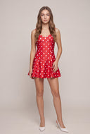 Polka Dot Skater Dress