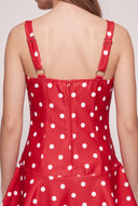 Polka Dot Skater Dress