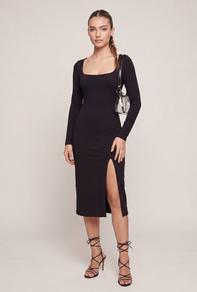 Long Sleeve Midi Dress