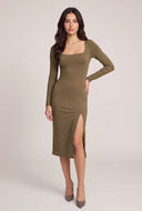 Long Sleeve Midi Dress