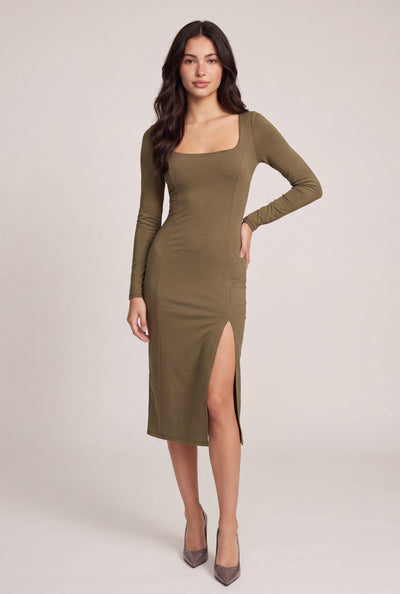 Long Sleeve Midi Dress