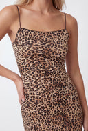 Leopard Print Cami Dress