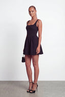Irene Scuba Fit and Flare Mini Dress