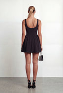 Irene Scuba Fit and Flare Mini Dress