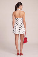 Polka Dot Halter Dress
