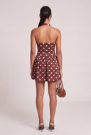Polka Dot Halter Dress
