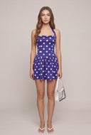 Polka Dot Halter Dress