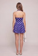 Polka Dot Halter Dress