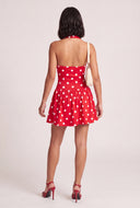 Polka Dot Halter Dress