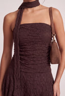 Lace Scarf Mini Dress