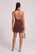 Tie Waist Halter Dress