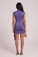 Asymmetrical Sash Front Dress