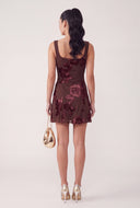 Embroidered Floral Dress