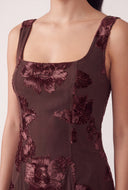 Embroidered Floral Dress