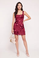 Embroidered Floral Dress