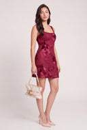 Embroidered Floral Dress
