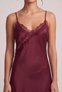 Satin Asymmetrical Midi Dress