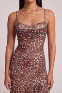 Patterned Bustier Dress