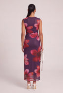 Floral Sleeveless Maxi Dress