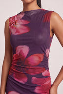 Floral Sleeveless Maxi Dress