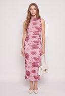 Floral Sleeveless Maxi Dress