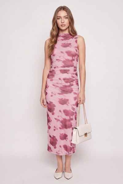 Floral Sleeveless Maxi Dress
