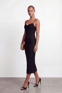 Floral Lace Bodycon Maxi Dress