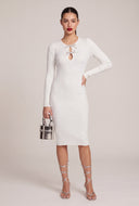 Glam Bow Midi Dress