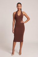 Cassia Halter Midi Dress