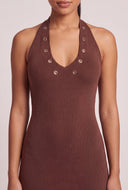 Cassia Halter Midi Dress