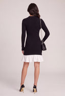 Layered Look Polo Dress
